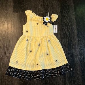 Spring / Easter Dress Counting Daisies Size 5